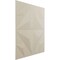 Ekena Millwork 19 5/8in. W x 19 5/8in. H Crystal EnduraWall Decorative 3D Wall Panel Covers 2.67 Sq. Ft. WP20X20CREPE - alternate 5